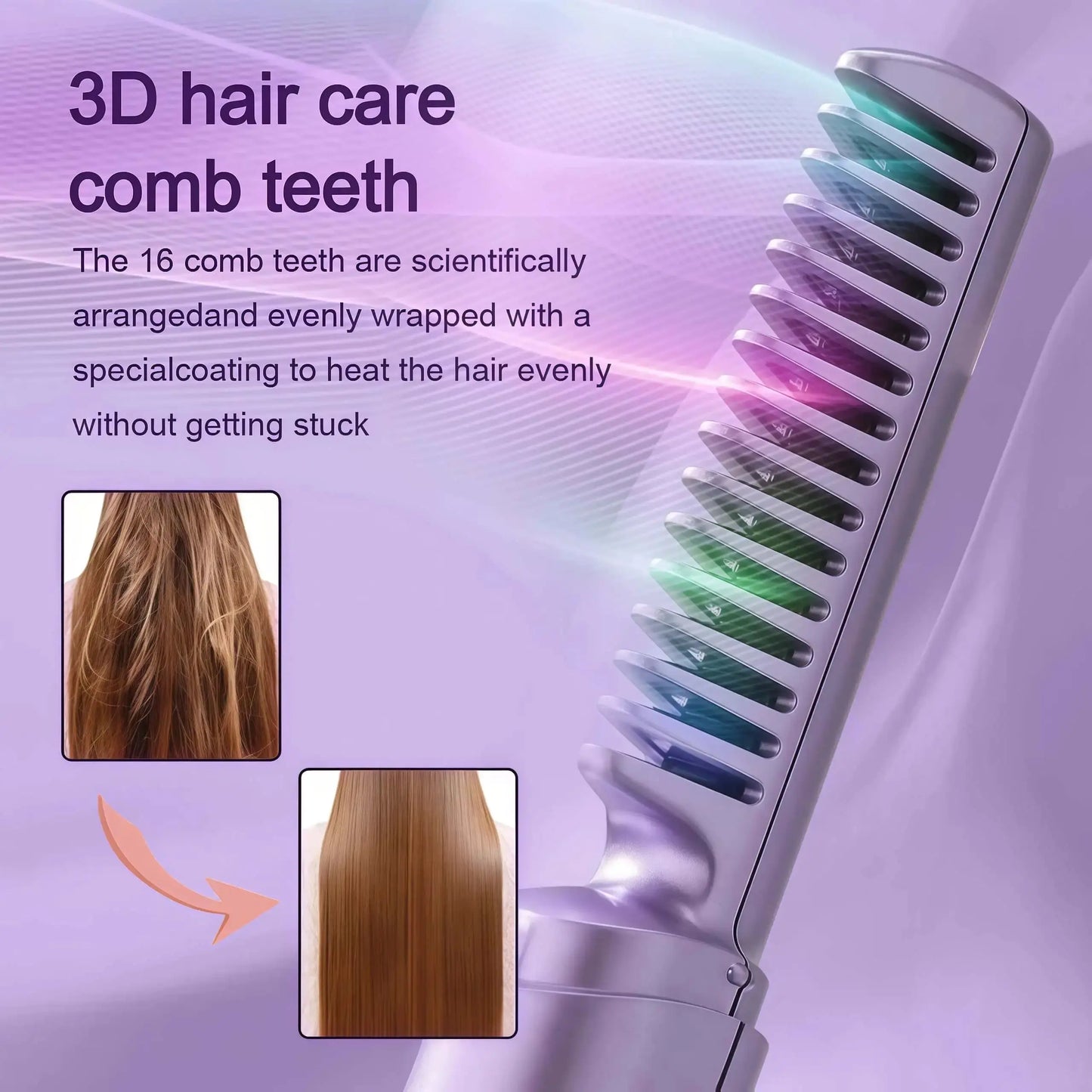  infinitygadgetstore Meneflix Cordless Mini Hair Straightener – Travel Friendly & USB #